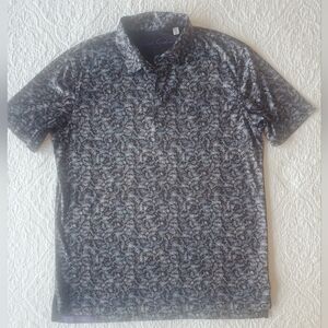 Robert Graham Men's Shark Bait Performance Knit Polo Shirt